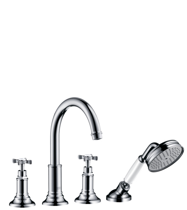 Смеситель для ванны на 4 отверстия AXOR Montreux 16544000 Хром