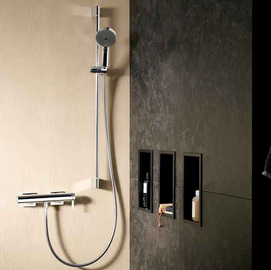Однорычажный смеситель для душа наружного монтажа HANSGROHE Tecturis E 73620000 цвет Хром