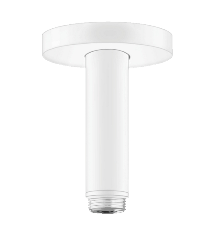 Потолочный держатель для верхнего душа HANSGROHE 27393700 100 мм, цвет Белый матовый