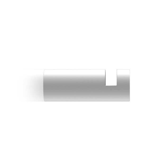 Крючок DECOR WALTER Mikado MK HAK 1 520150 цвет Белый матовый