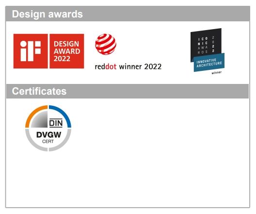 Однорычажный смеситель для ванны HANSGROHE REBRIS S 72466670 Чёрный матовый