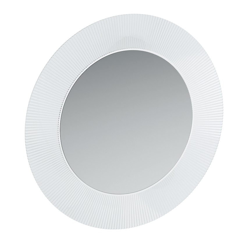 Зеркало круглое   Laufen  Kartell  3.8633.1.084.000.1  78 см, рама прозрачный пластик