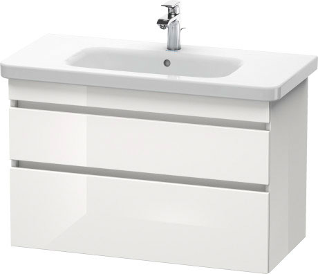Тумба подвесная под раковину Duravit DuraStyle DS648202222 белый глянцевый