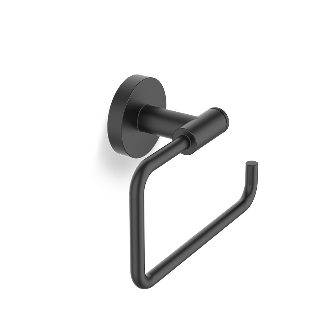 Держатель туалетной бумаги DECOR WALTHER  Basic BA TPH 3   0530160   10 х 14 х 5,5 см, без крышки, цвет черный матовый