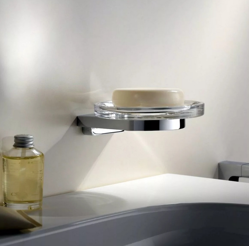 Мыльница из хрусталя Keuco Collection Moll 12755 009000 без держателя, цвет прозрачный: