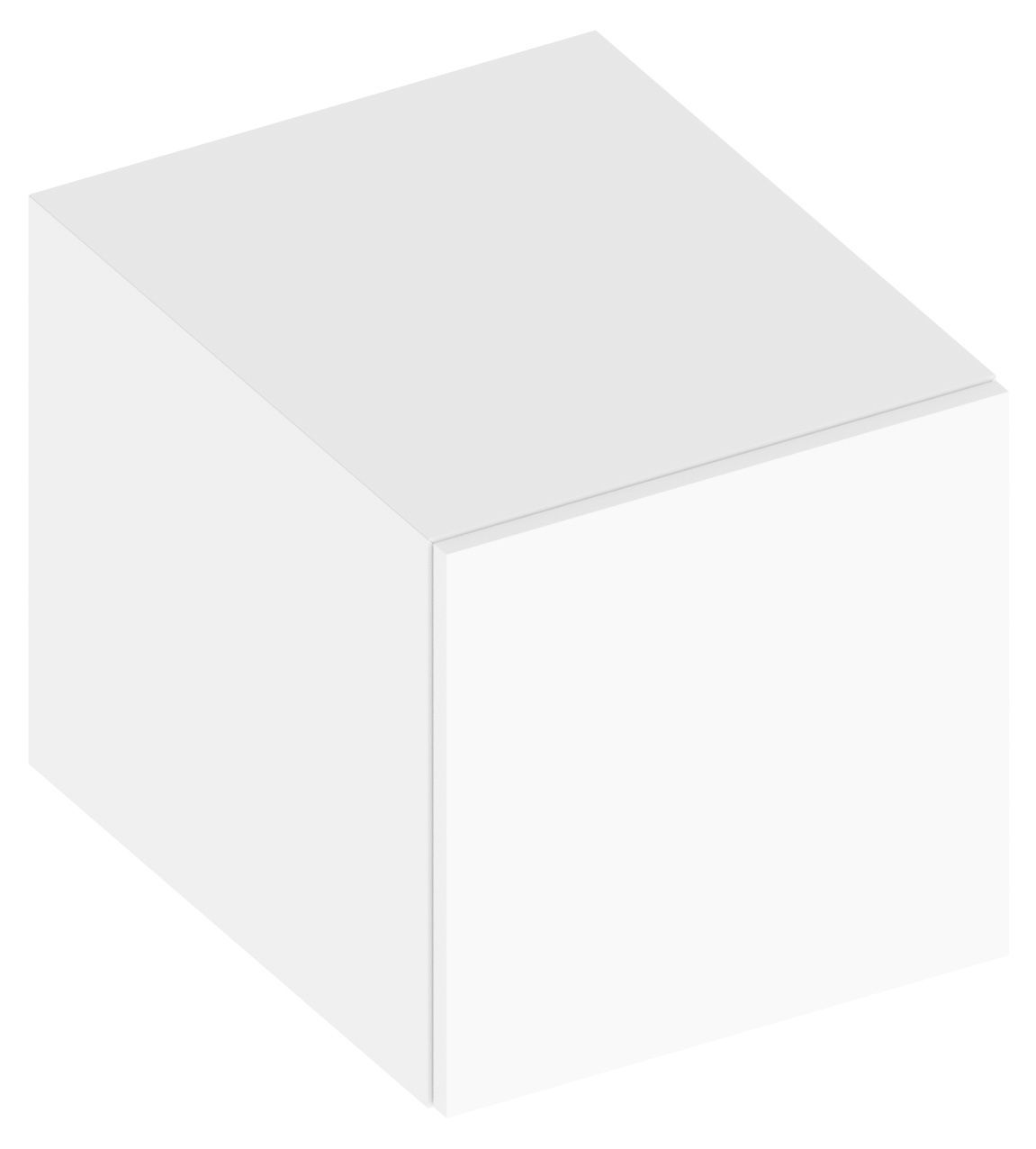 Боковая тумба Keuco Edition 90 39024 210000 400 x400x485 мм 1 ящик корпус и фасад глянцевый лак белый