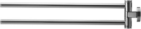 Двойной поворотный держатель для полотенца Duravit D-Code 0099221000 хром