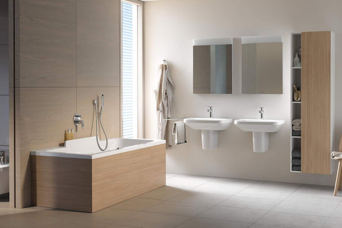 Акриловая встраиваемая ванна Duravit DuraStyle 700292000000000 1600 х 700