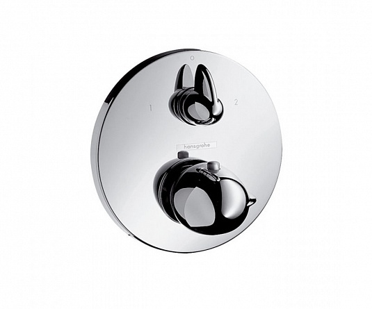 Термостат для ванны Hansgrohe Ecostat E 15720000 с запорным и переключающим вентилем хром (изделие снято с произхводства)