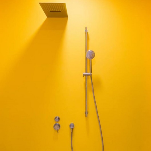 Душевой гарнитур CISAL Xion DS010630D1 со штангой, с ручным душем, шлангом 1500 мм, цвет Нержавеющая сталь