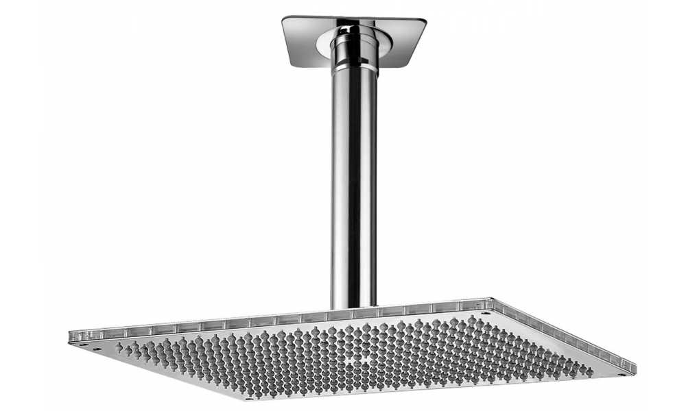 Верхний душ Bossini Dream Rectangular H35370G Хром с держателем