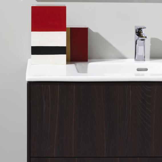 Тумба с раковиной  Laufen   Base for Pro S  8.6496.1.263.104.1   800 см, подвесная, 2 ящика, цвет темный вяз