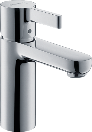 Смеситель для раковины без сливного набора Hansgrohe Metris S 31068000 Хром