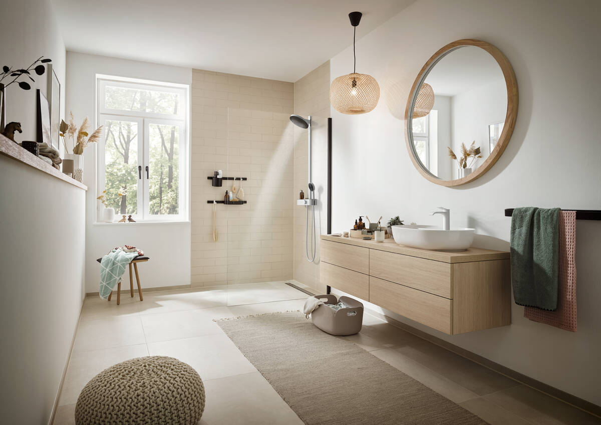 Корзинка для хранения HANSGROHE WallStoris 27913670 Матовый чёрный