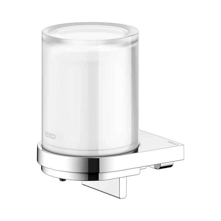 Дозатор жидкого мыла с хрустальной колбой Keuco Collection Moll 12752 019000 хром