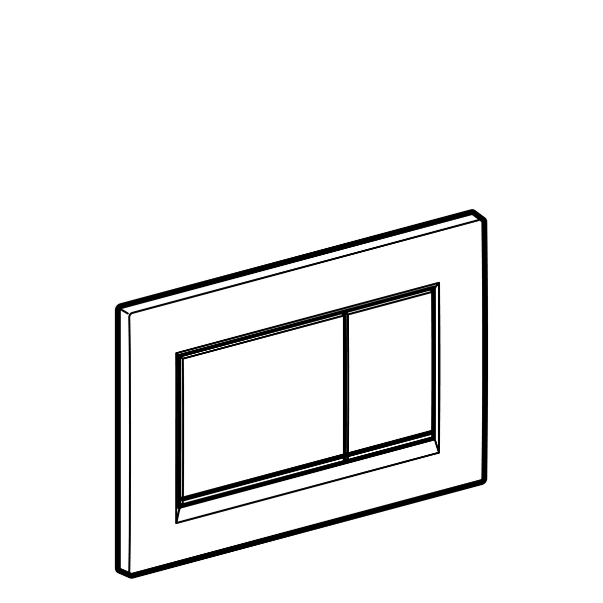 Смывная клавиша Geberit Sigma30 115.883.KJ.1 белая/хром глянцевый
