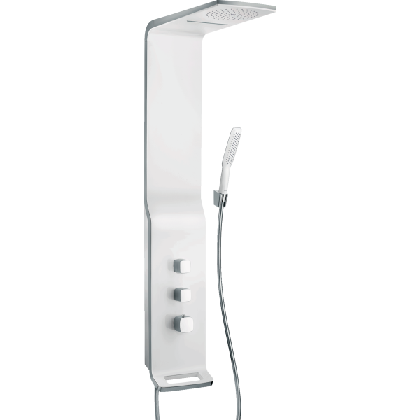 Душевая панель Hansgrohe Raindance Lift 27008400 белый/хром