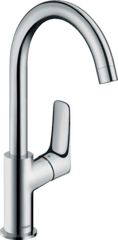 Смеситель для раковины Hansgrohe Logis 71131000 с поворотным изливом хром