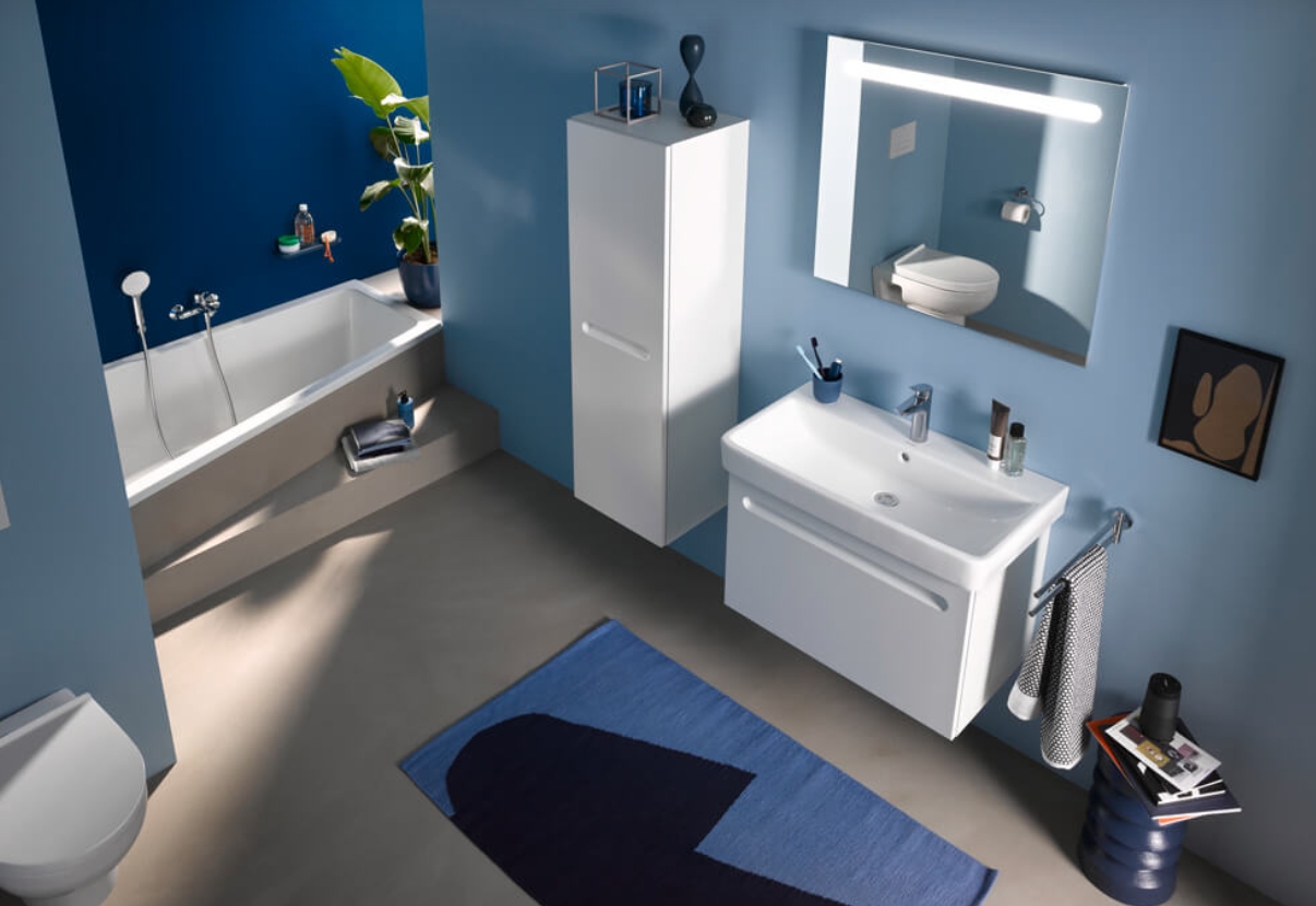 Ванна встраиваемая акриловая трапециевидная DURAVIT Duravit No.1 700504000000000 800 мм х 1500 мм х 480 мм, с наклонной спинкой слева, белая глянцевая