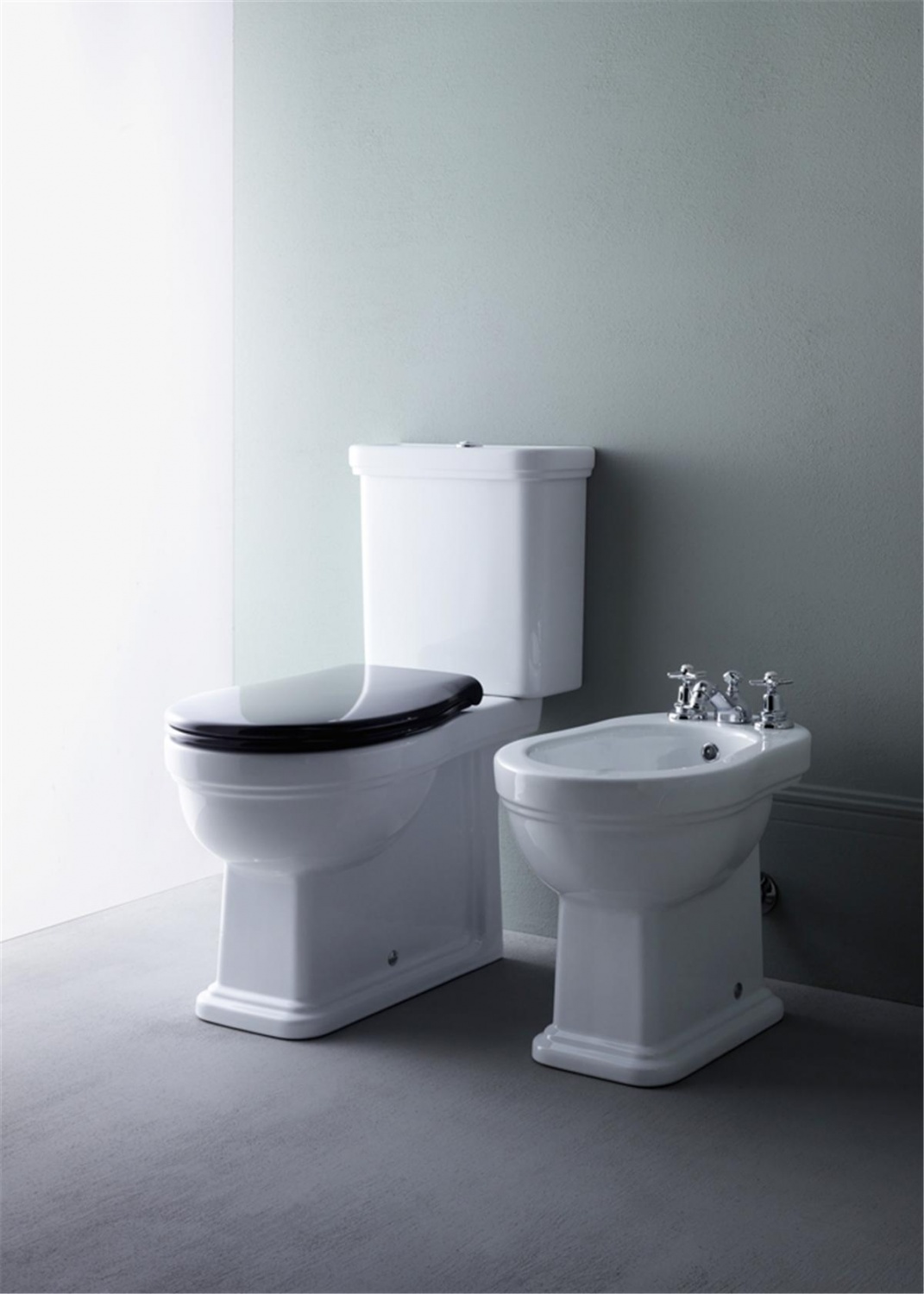 Бачок для напольного унитаза GSI Classic 878111 цвет Белый глянцевый