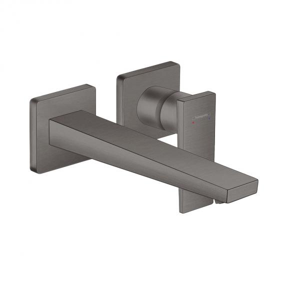 Смеситель для раковины однорычажный Hansgrohe Metropol 32526340 шлифованный чёрный хром