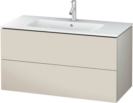 Тумба подвесная под раковину Duravit L-Cube LC624209191 серо-коричневый