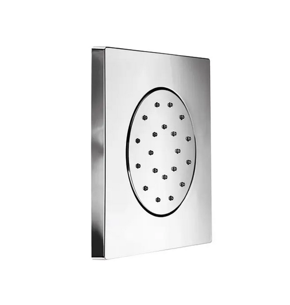 Боковая форсунка квадратная из пластика ABS ALMAR SQUARE E044085.CR 150 мм х 150 мм, цвет Хром