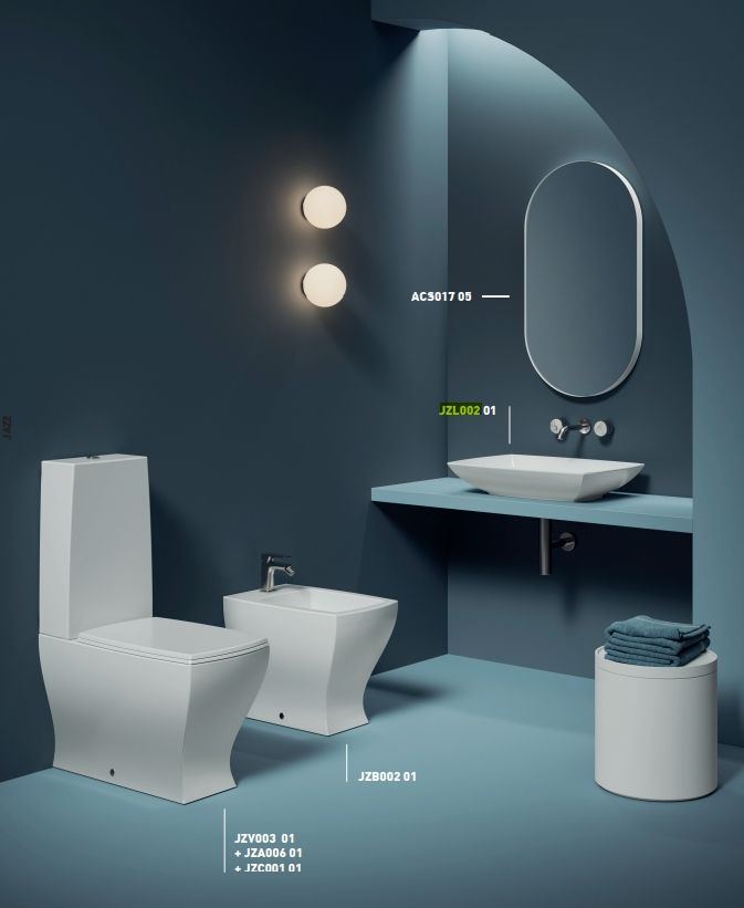 Раковина накладная ARTCERAM JAZZ JZL002 01 00   600х400 мм, без отверстия под смеситель, без перелива, белый глянцевый (Снимается с производства)