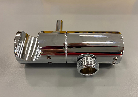 Гигиенический душ cо смесителем CISAL Idroscopini CV00797521 с выводом с держателем и прогрессивным картриджем, цвет Хром