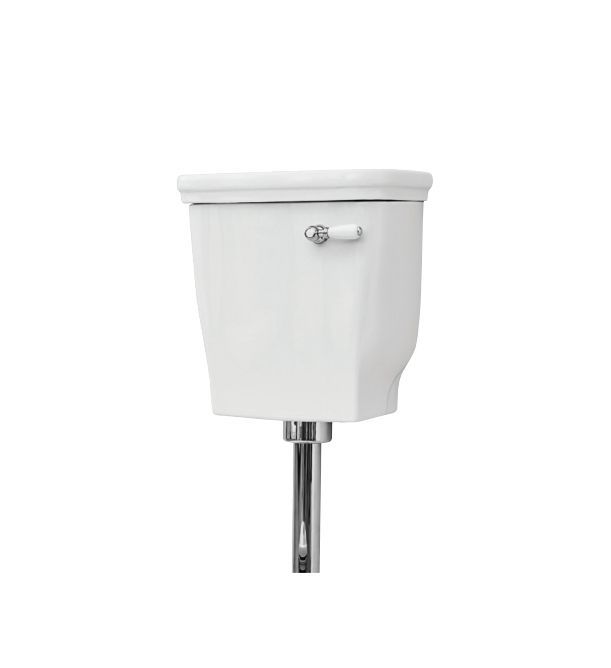 Сливной механизм для подвесного бачка ARTCERAM CIVITAS HEA013 71 с ручкой и со сливной трубой, хром