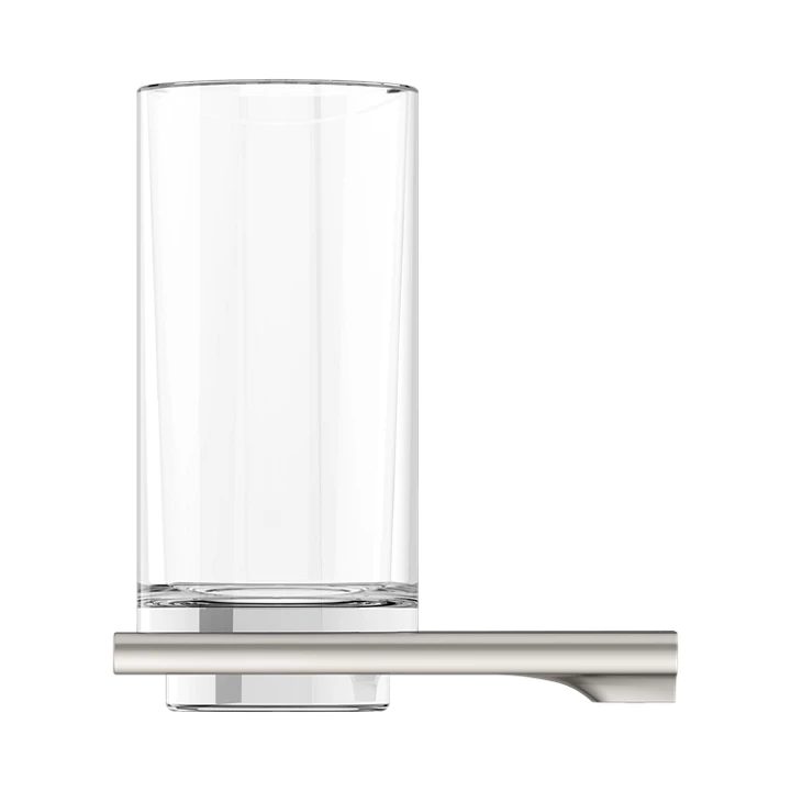 Держатель для стакана Keuco Edition 400 11550 059000 в комплекте со стаканом, никель шлифованный