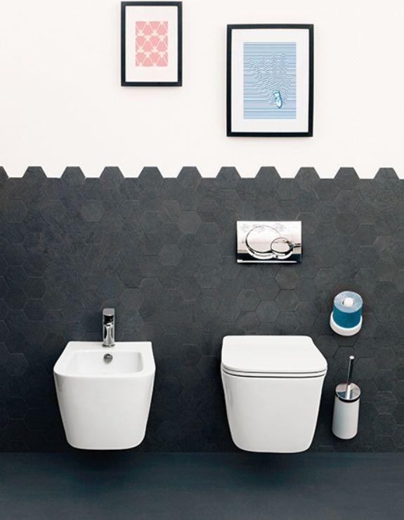 Сиденье для унитаза с крышкой ARTCERAM А16  ASA001 17 71  soft-close, slim, чёрный матовый