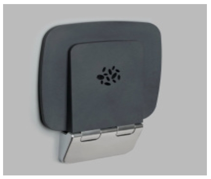 РАСПРОДАЖА Сиденье для душа откидное PROVEX SERIE 300 3020 SD 05 PM  Хром/Тёмно-серый