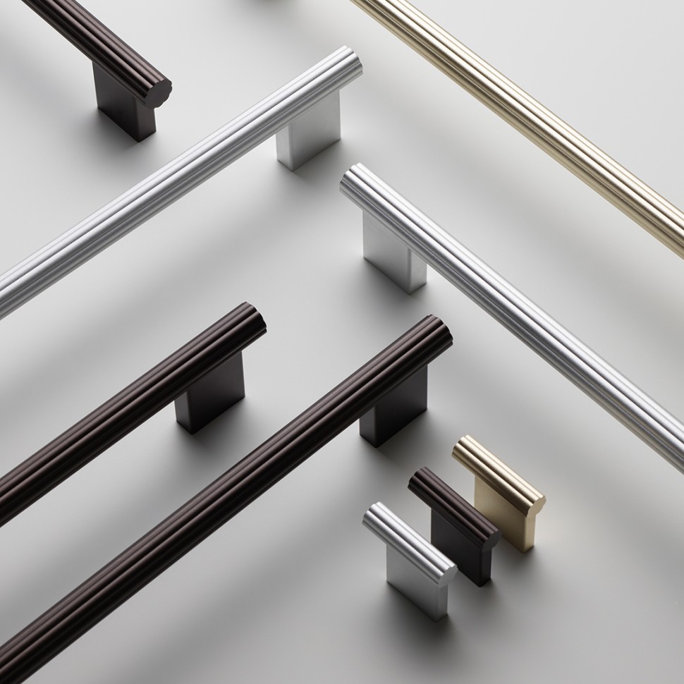 Крючок одинарный для халата/полотенец  DECOR WALTHER  OF.LINE HAK  0670190    алюминий фактурный, цвет Mocca