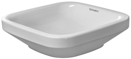 Раковина встраиваемая сверху Duravit durastyle 0349430000 43х43см