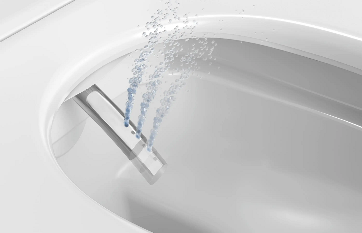 Крышка-биде для унитаза со скрытым подключением Duravit SensoWash D-Neo 614700012002340, цвет Белый глянцевый