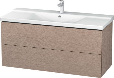 Тумба подвесная под раковину Duravit L-Cube LC625301111 дуб кашемировый