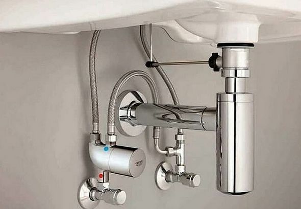 Термостат внешнего монтажа с возможностью термической дезинфекции HANSGROHE Ecostat цвет Хром