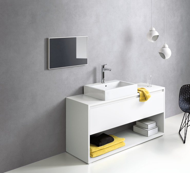 Однорычажный смеситель для раковины HANSGROHE Focus 31518000 190 мм, без донного клапана, цвет Хром