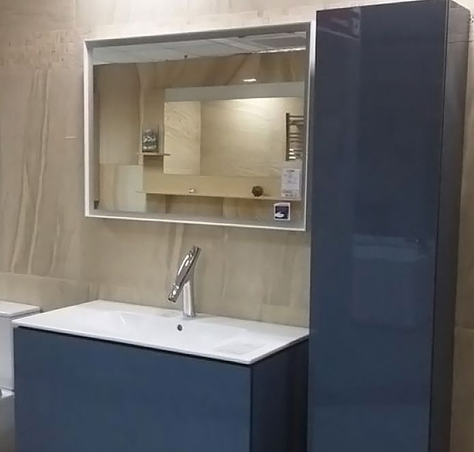 Тумба подвесная под раковину Duravit L-Cube LC614104747 каменно-синий (изделие снято с производства)