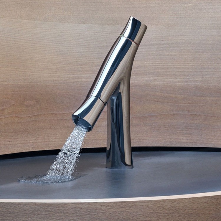 Смеситель для раковины AXOR Starck Organic 12011000 Хром