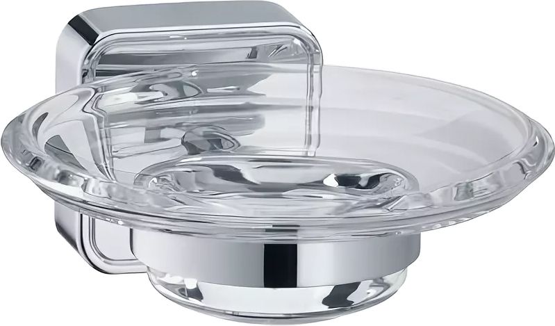 Мыльница хрустальная KEUCO City.2 02355 009000 без держателя, прозрачная