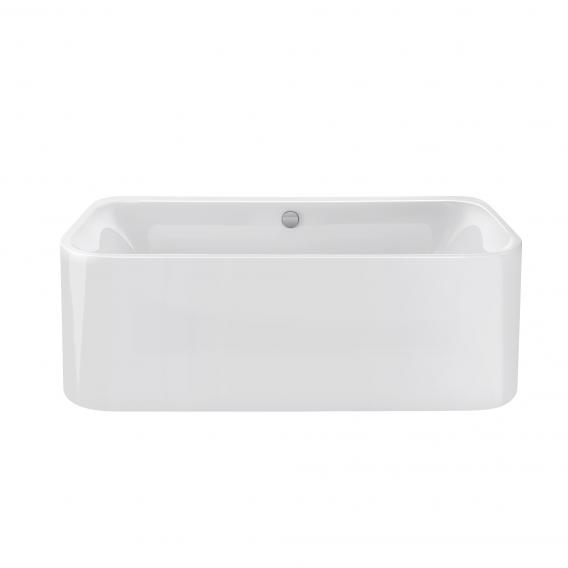 Акриловая ванна Duravit Happy D2 Plus 700453000000000 1800 х 800 c двумя наклонами для спины, с бесшовной акриловой панелью и рамой, отдельно стоящая, белая