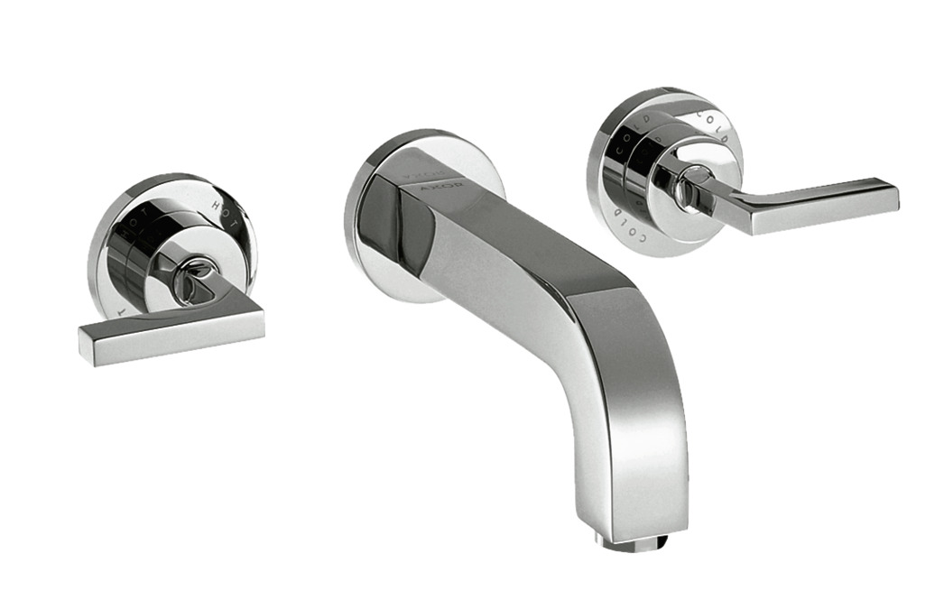 Смеситель для раковины AXOR Citterio 39147000 настенный хром
