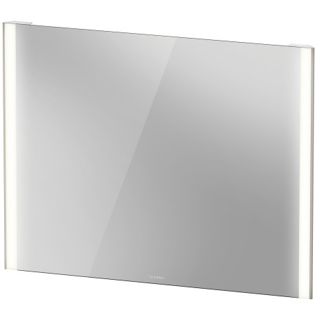 Зеркало с подсветкой DURAVIT XViu XV70320B1B1 1020 мм х 800 мм, версия Sensor, матовое шампанское