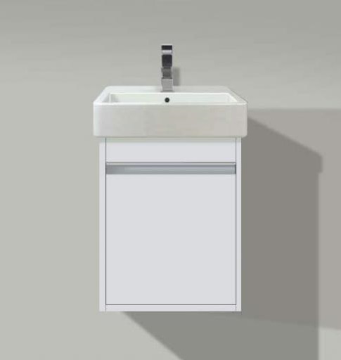 Тумба подвесная под раковину Duravit Ketho KT6630L1818 1 дверца, левая, белый матовый