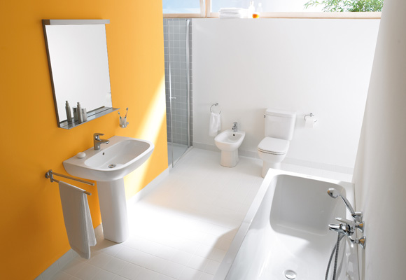 Бачок для унитаза Duravit D-Code 0927100004 подвод воды снизу слева
