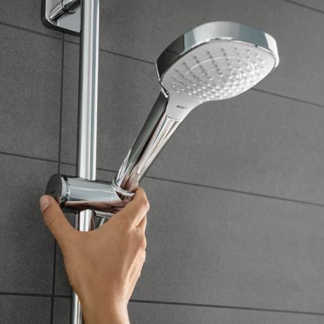 Душевая система с термостатом Hansgrohe Croma Select E Multi SemiPipe 27248400 белый/хром