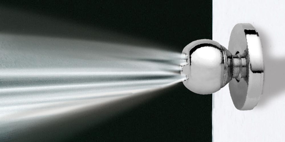 Форсунка боковая для душа Bossini Mini Mas I00153 Хром (изделие снято с производства)