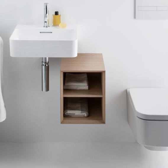 Открытая  полка  Laufen  Boutique  4.0910.0.150.251.1  300x360 x380 мм,  лакированный шпон темный дуб 